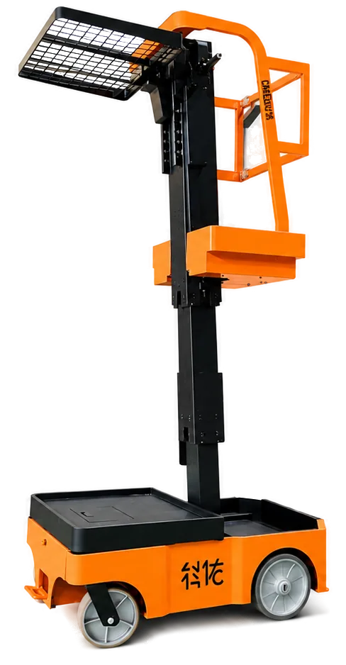 careu K20 mobile lifting work platform in raised position